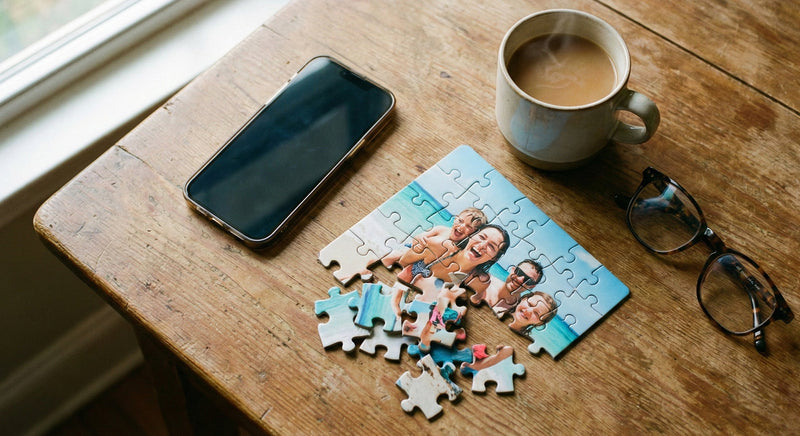 The Art of Slowing Down: Why Building a Family Photo Puzzle is the Ultimate Analog Experience