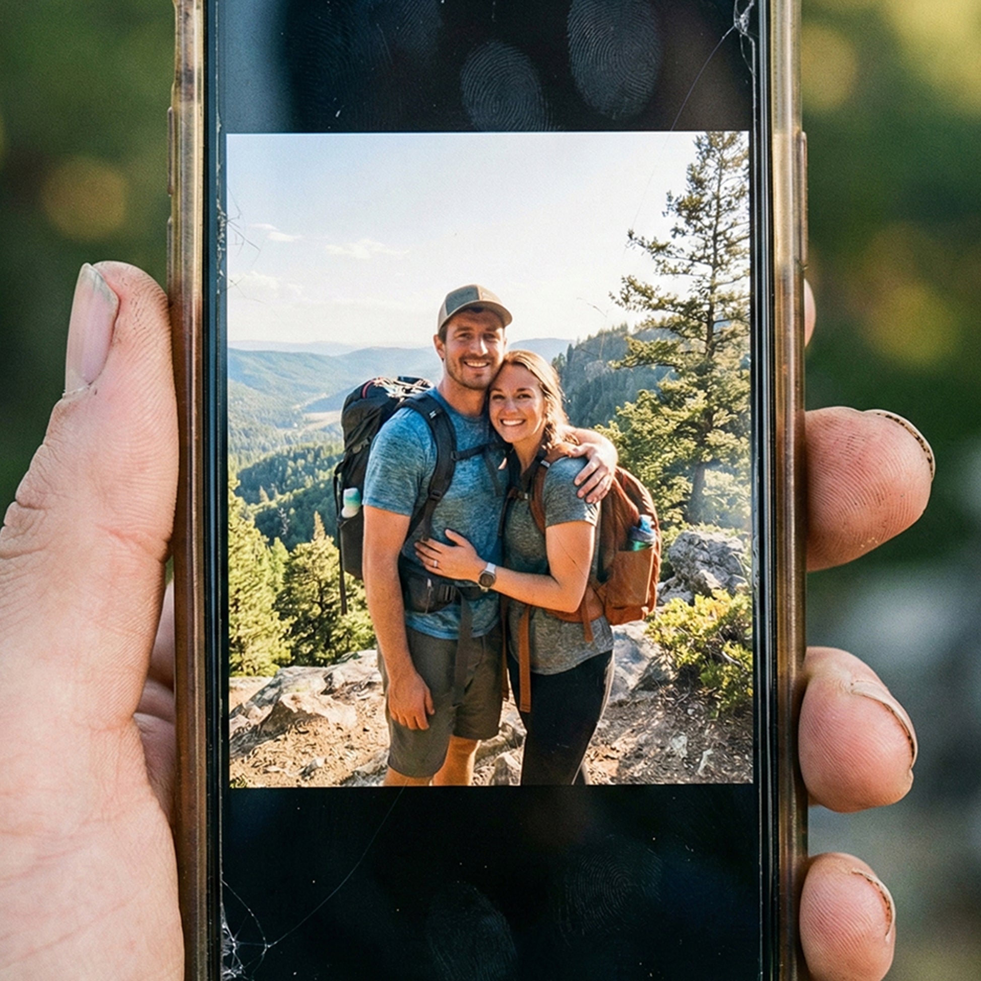 Outdoor Adventure and Hiking Couple Photo Print